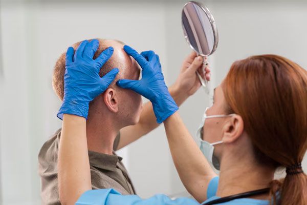 problemi di calvizie maschile adulta dal medico - prezzo trapianto capelli turchia