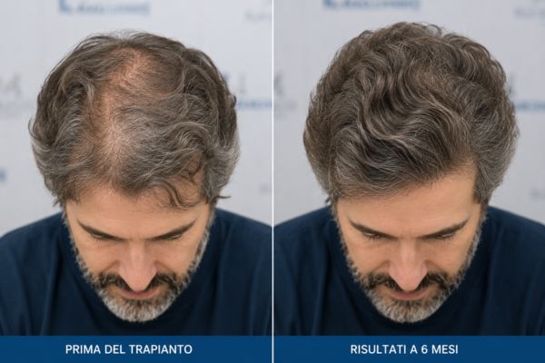 Progresso della densità capillare a metà percorso