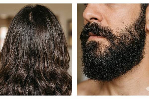 Confronto tra capelli del cuoio capelluto e peli del corpo