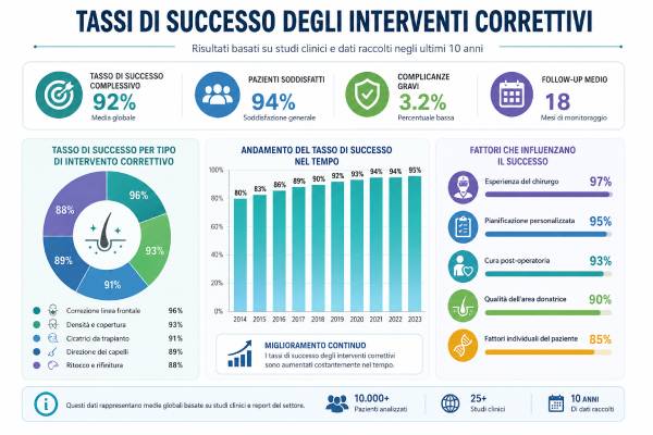 Grafico di successo e statistiche