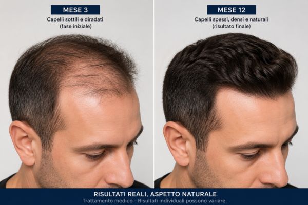 Evoluzione della densità capillare a lungo termine