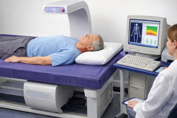 Apparecchiatura densitometrica utilizzata per misurare la densità ossea